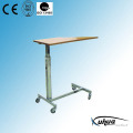 Mobiliario hospitalario, altura ajustable tabla hospital de Overbed (L-4)